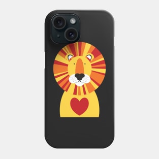 Lion heart Phone Case