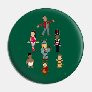 Uncontrollable Christmas (Vertical) Pin