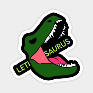 Letisaurus logo Magnet