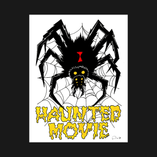 HAUNTED MOVIE COMIX SPIDER LOGO T-Shirt