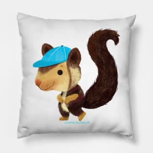 Indian Giant Squirrel with a cap Pillow