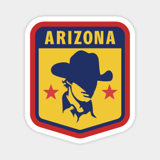 Arizona Cowboy Desert US Apparel Magnet