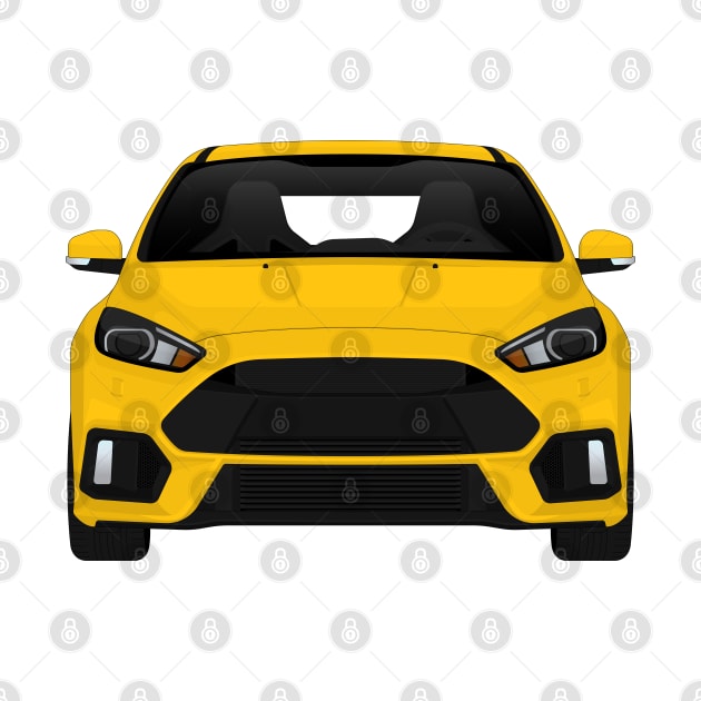 Focus RS Yellow by VENZ0LIC