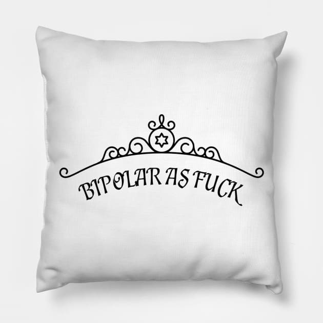 Bipolar Pillow by cipollakate