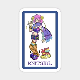 Knitgirl Magnet