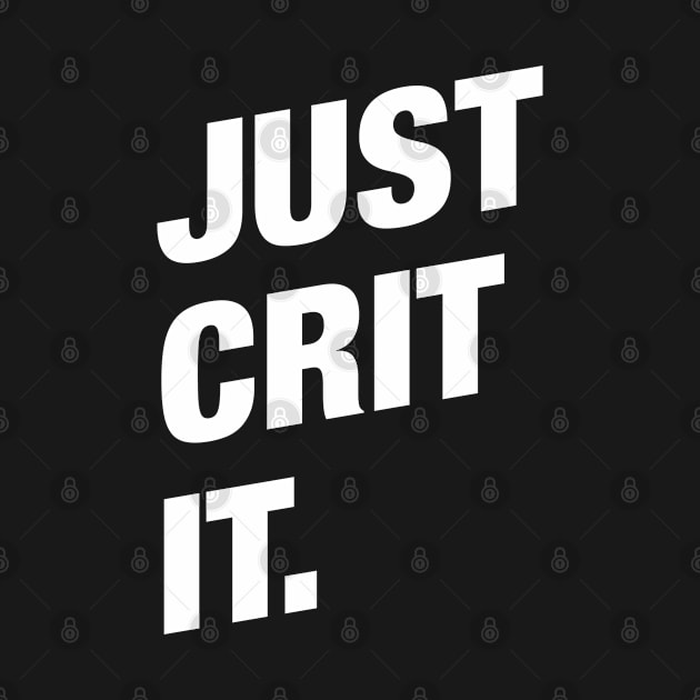 Just Crit It RPG by pixeptional