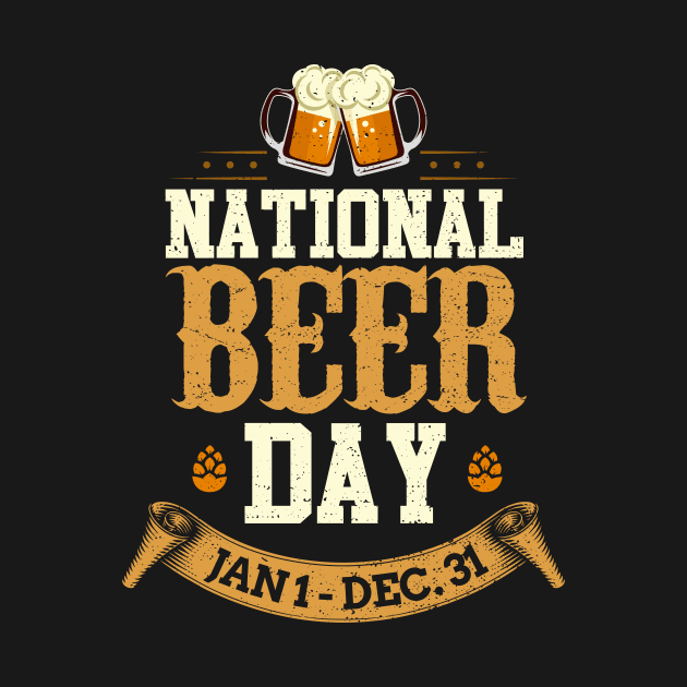 National Beer Day January 1st to December 31st Pun by theperfectpresents