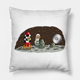 Cardano Coin on the Moon Pillow