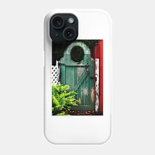 GREEN GARDEN GATE Phone Case