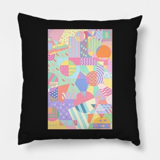 New Colourful Geometric Triangles (2022) Pillow