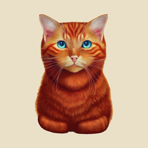 Ginger Loaf Cat by Hareguizer