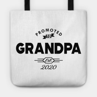 New Grandpa - Promoted to grandpa est. 2020 Tote