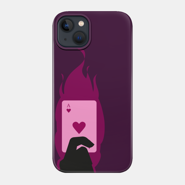 Minimalist Gambit - X Men - Phone Case