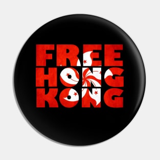 Free Hong Kong Pin