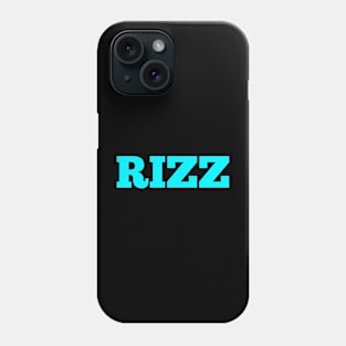 Rizz Winter Light Blue Phone Case