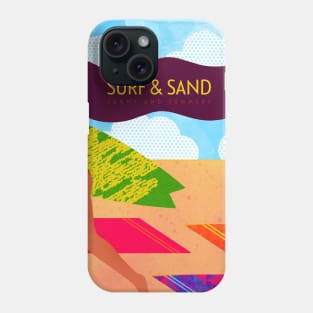 Surf and Sand summer vibes, version #2 Phone Case