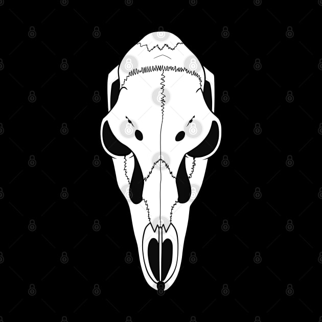 Monster Doe Skull by Astrosaurus