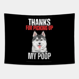 Thanks for scooping up my poop - Klee kai edition Tapestry