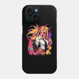 power - chainsaw man Phone Case