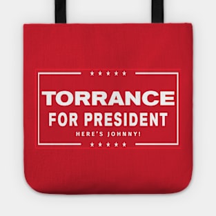 Torrance For President - Here's Johnny! Tote