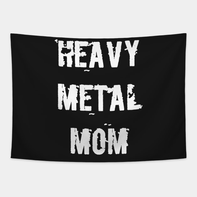 Heavy Metal Mom Tapestry by guitar75