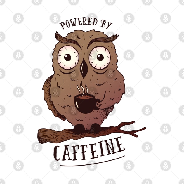 Caffeine Owl by LR_Collections