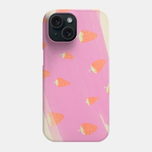 strawberry wash Phone Case