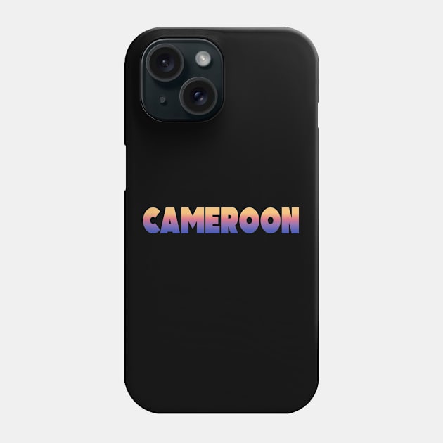 Cameroon summer beach trip gift Phone Case by SerenityByAlex