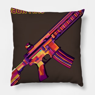 M416 assault rifle Pillow