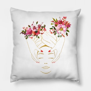 Spa Salon Art Pillow