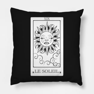 The sun tarot Pillow