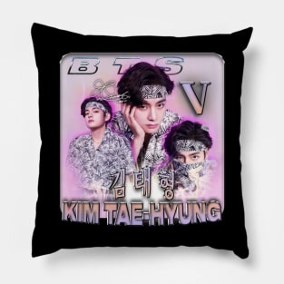 BTS V BOOTLEG T-SHIRT Pillow