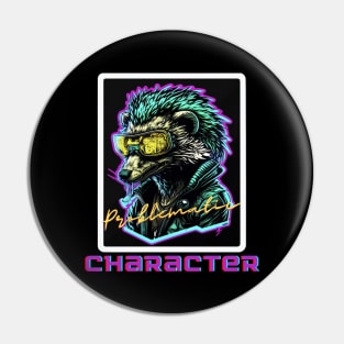 Honey Badger Problematic Character Pin