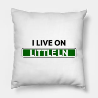 I live on Little Ln Pillow