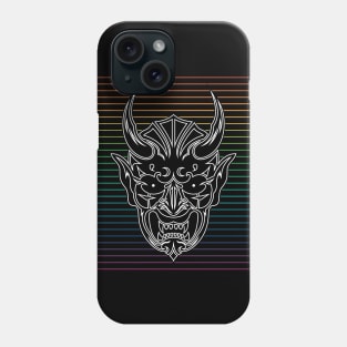 Shinigami Japanese Mask Lines Phone Case