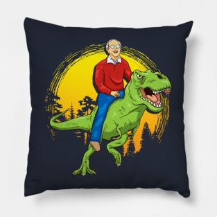 Bernie Sanders 2020 T-Rex Pillow