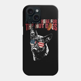 Dutch Shepherd Shirt Funny 4th of July Pup Tee Phone Case