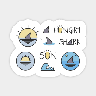 Hungry Shark Magnet