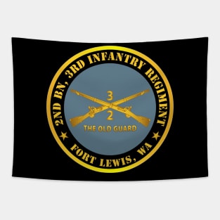 2nd Bn 3rd Infantry Regiment - Ft Lewis, WA - The Old Guard w Inf Branch Tapestry