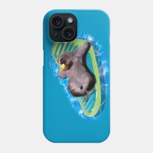 Chilled Sloth getting some Rays Phone Case