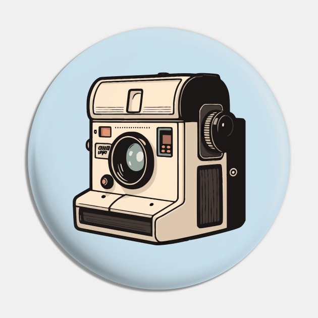 Instant Camera Pin by pxdg