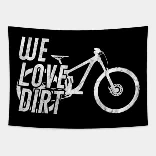 mountain biking cycling mtb gift cyclist mountain bike Tapestry