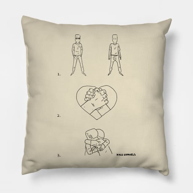 Dap Love Pillow by kylesamuels1