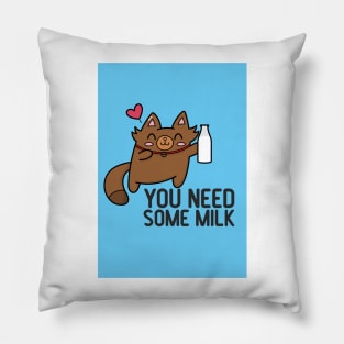 You Need Some Milk Pillow