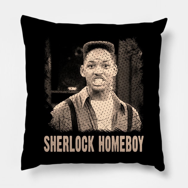 Will Smith's Legacy of Bel Air T-Shirt Pillow by Zombie Girlshop