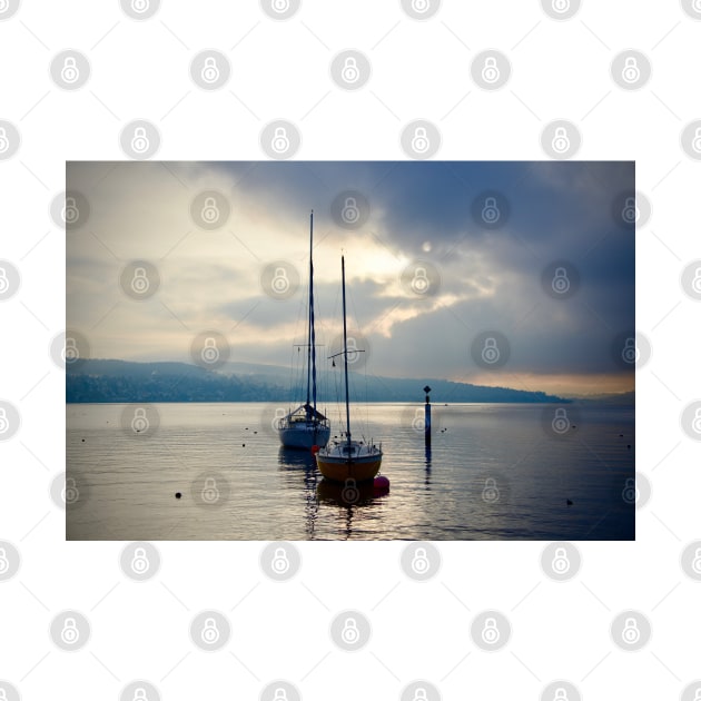 Morning mood sailing ships / Swiss Artwork Photography by RaphaelWolf