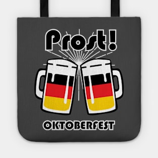 oktoberfest german flag mug prost Tote