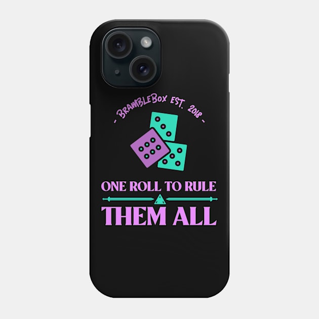 One Roll To Rule Them All Phone Case by BrambleBoxDesigns