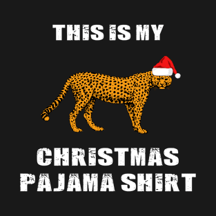 Cheetah Christmas Gift T-Shirt