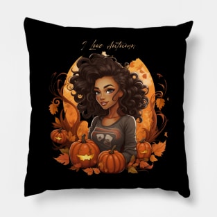 I Love Autumn Just a Girl Who Loves Autumn Pillow